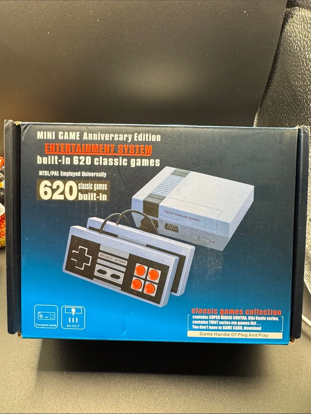 Classic Mini Game Anniversary Edition Entertainment System - White
